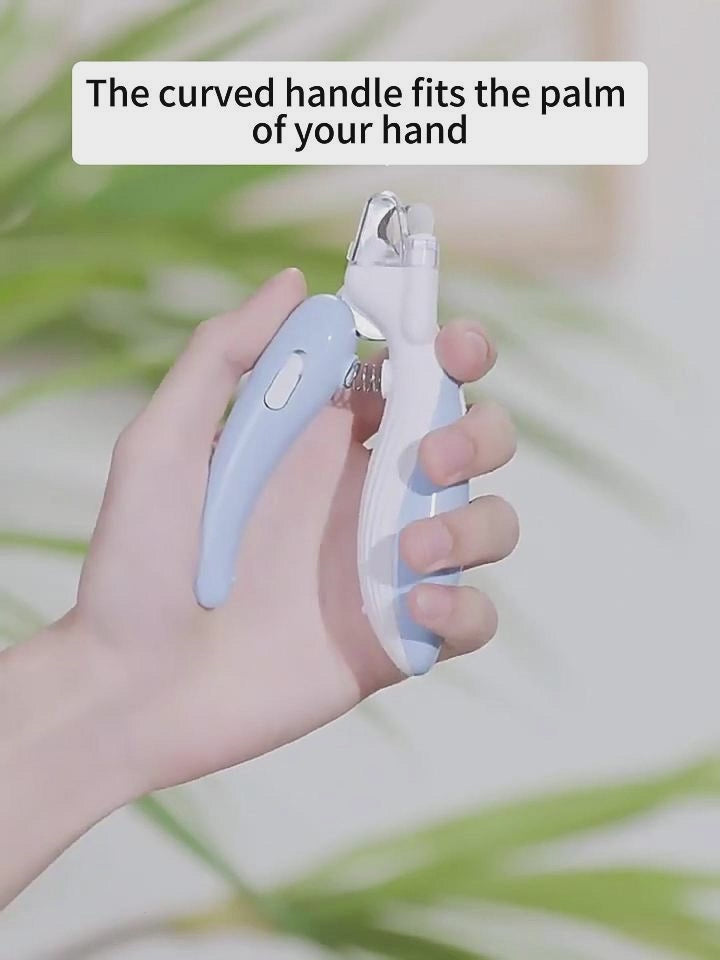 Pet Nail Clippers Dog Nail Clippers Cat Nail Clippers LED Electric Nail Grinder Pet Supplies LED Light Pet Nail Clippers